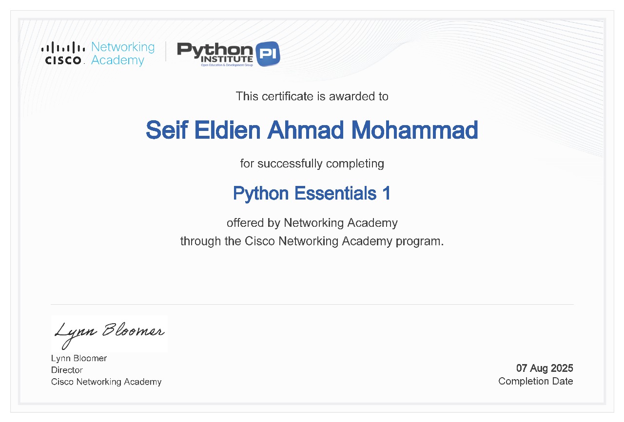 Python Essentials 1